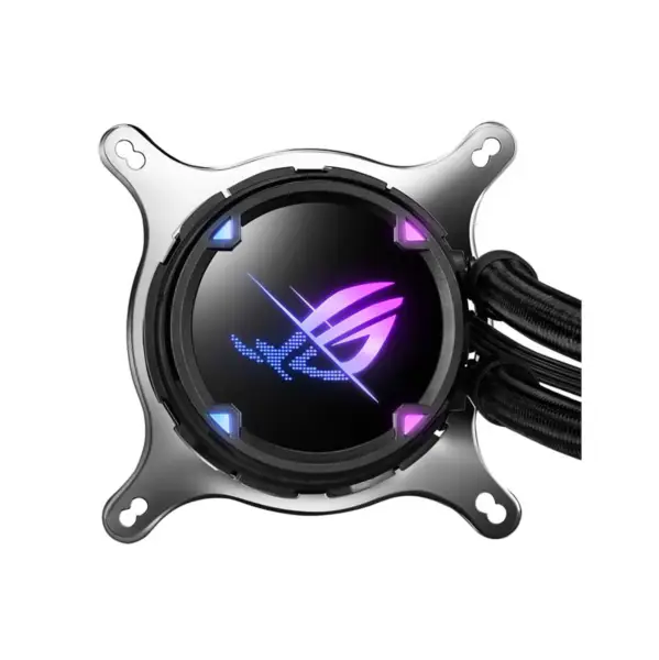 AsUs Rog Strix Lc Ii 360 3fans Radiatore di raffreddamento ad acqua integrato 12a generazione Cpu Asetek 7a Pwm Dc Cpu Cooling