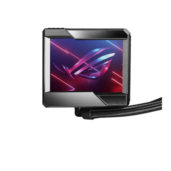 AsUs Rog Ryujin Ii 360 3fans Radiatore di raffreddamento ad acqua integrato 12a generazione Cpu Asetek 7a generazione Schermo Lcd da 3,5 pollici Rgb