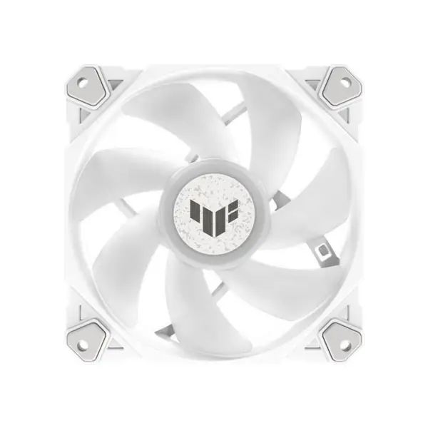 AsUs Tuf Gaming White Heroic Light Tf120 Chassis Fan 3 Pcs Argb Fan con effetto di illuminazione Controller Tuf Gaming Tf120 Argb 3in1