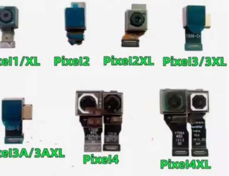 Fotocamere anteriori e posteriori per Google pixel 3 /3xl/4a/4/4xl/5/5a/6/6a/3a/2/2xl