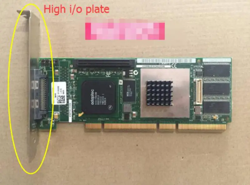 ADAPTEC ASR-2120S/64MB 320MB Scheda SCSI RAID per ADAPTEC