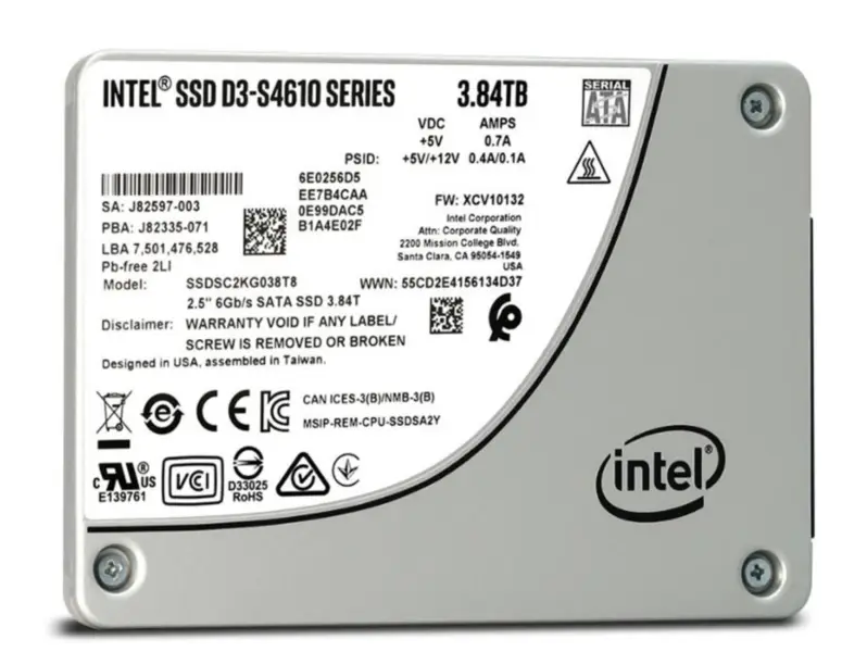 SSD Intel serie D3-S4610