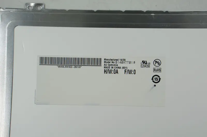 B140XTT01.0 per Lenovo S415T S400 S415 S410P sostituzione schermo Led