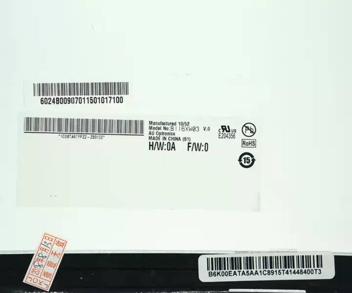 11,6 pollici LCD per Asus 1225b N116BGE-L41 B116XW03 V.0 schermo LCD display