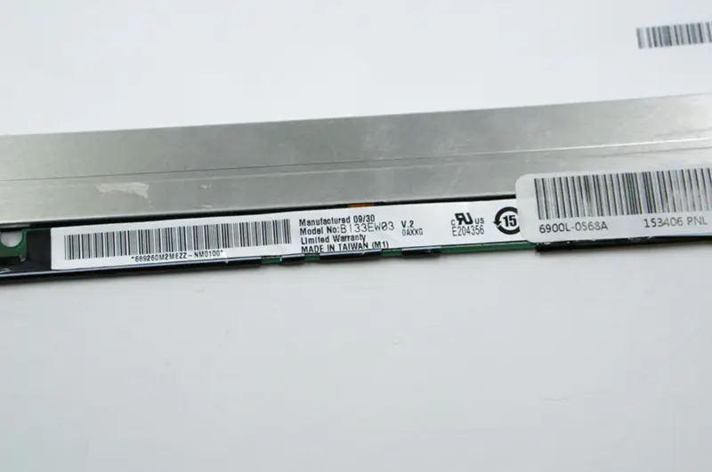 Schermo AUO B133EW03 V2